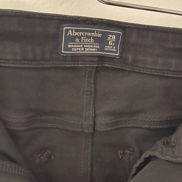 Abercrombie & Fitch Black Jeans - Picture 2 of 3